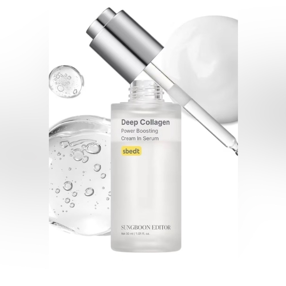 Sunboon Editor SBEDT Deep Collagen Power Boosting Cream In Serum